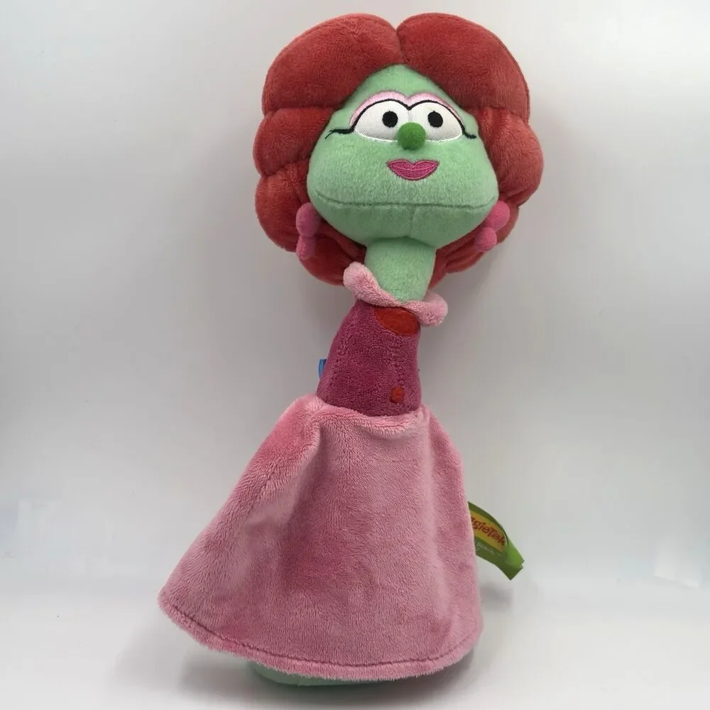 VeggieTales Sweetpea Beauty Petunia Rhubarb Gund Big Idea Plush Stuffed Toy 2012